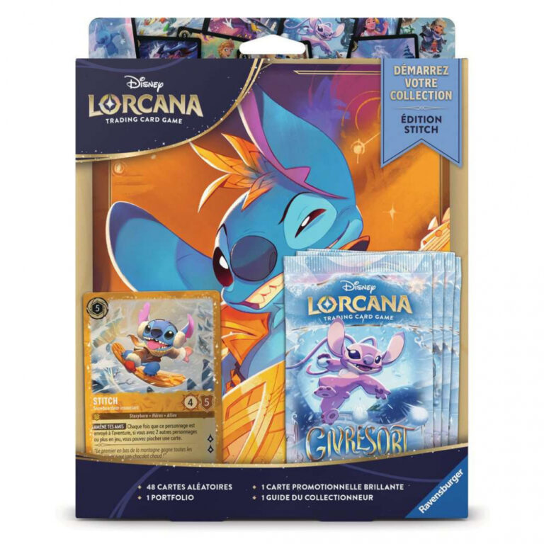 Disney Lorcana - Givresort Collection Starter Set - Stitch Edition - FR