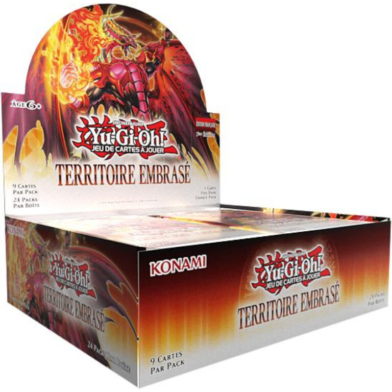 YuGiOh Territoire Embrasé Display