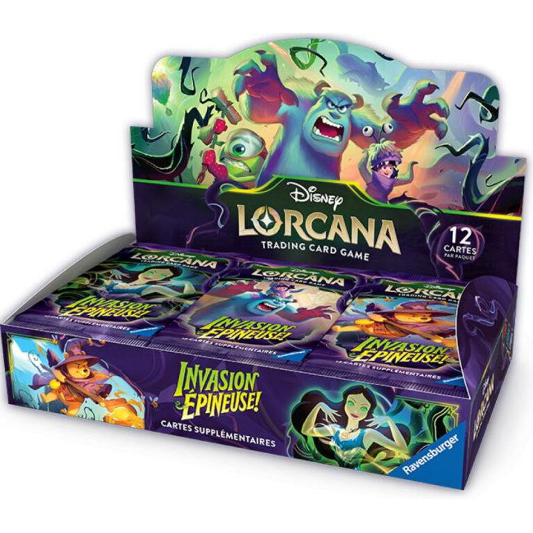 Lorcana S13 - Boite de boosters de Invasion Épineuse! - Display 24 boosters - FR