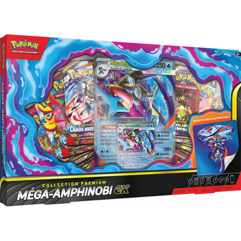 Pokémon - Collection Mega Amphinobi ex Premium - Coffret - FR