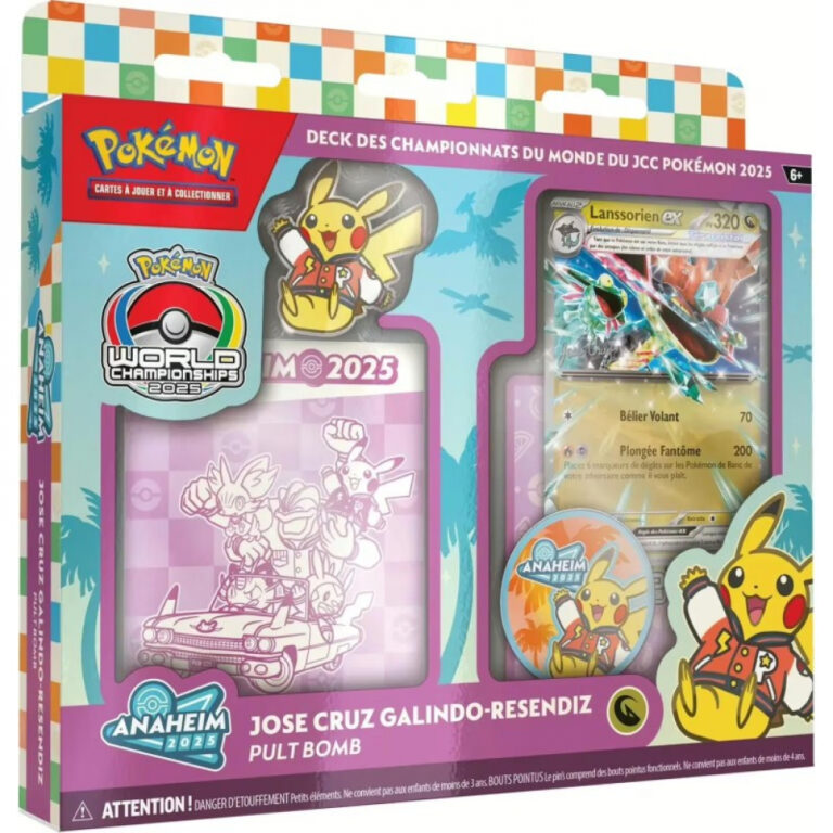 Pokémon - Deck Championnats du monde 2025 (WCD 2025) - À l’unité, modèles assortis