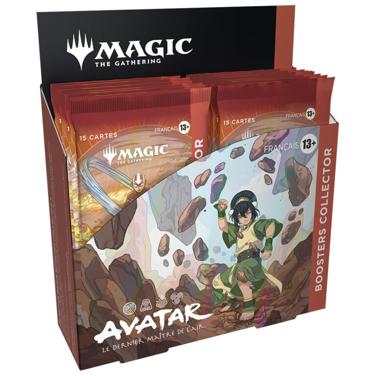 Boite de boosters collector de Magic: The Gathering | Avatar, le dernier maître de l’air – FR – Display 12 boosters