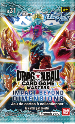 Dragon Ball Super — Impact Beyond Dimension (BT31 / Ultra-Bout 04) — Booster FR