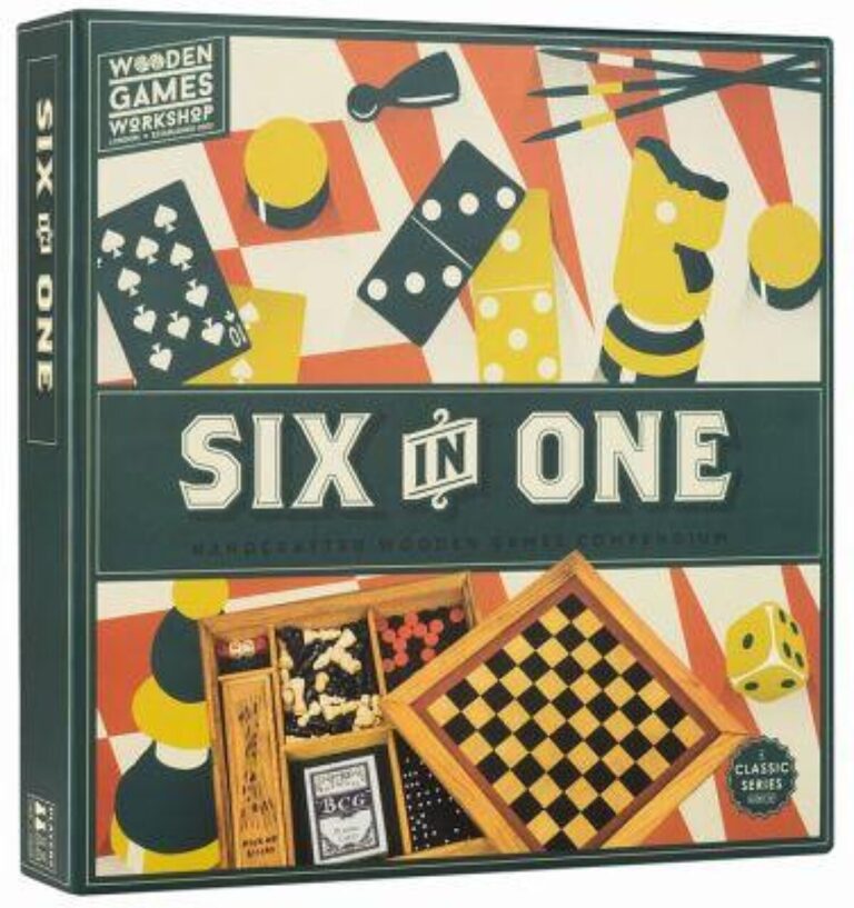 Coffret bois 6 en 1