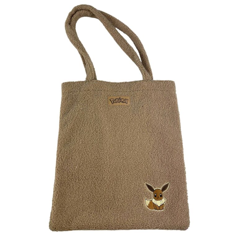 Pokémon - Sac cabas Évoli (Eevee) Teddy - Effet peluche