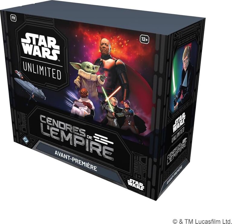 Star Wars Unlimited — Cendres de l’Empire — Boîte d’Avant-Première FR