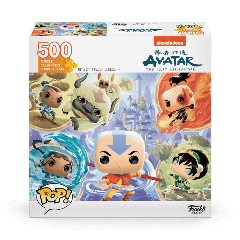 Funko Pop! - Puzzle Avatar : Le Dernier Maître de l’Air - 500 pièces