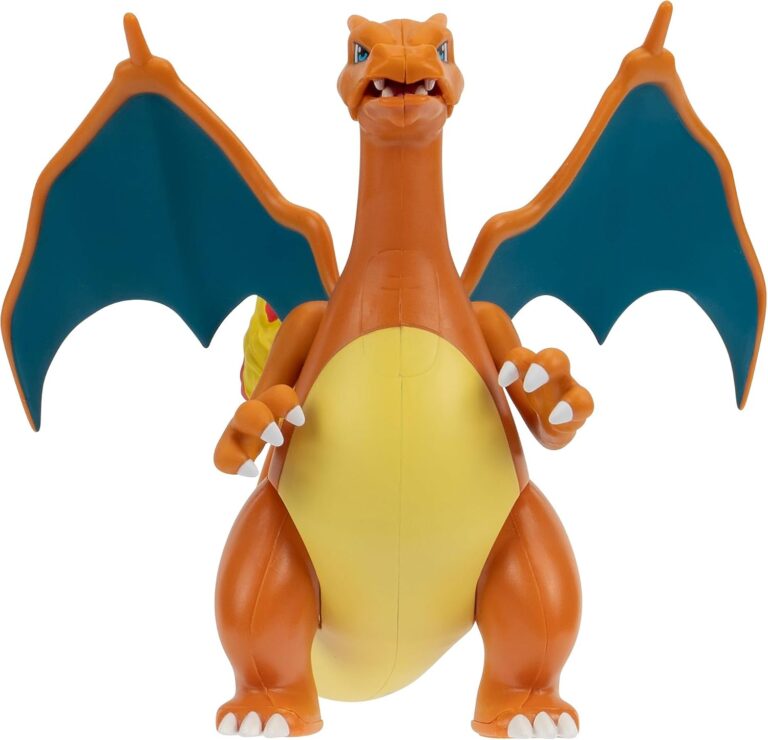 Pokémon - Dracaufeu Battle Feature Figure - Figurine articulée