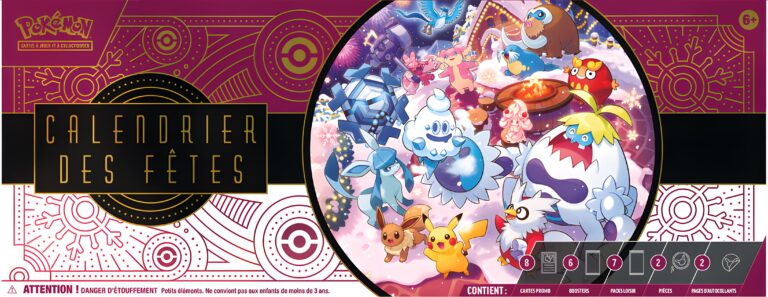Pokémon TCG: Holiday Calendar 2025 - Calendrier des fêtes / de l’Avent - FR