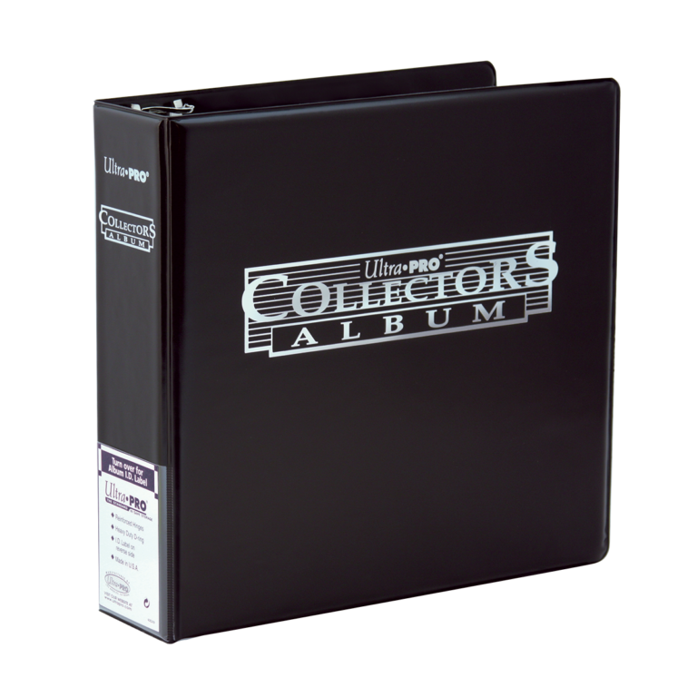 Ultra Pro Collectors Album Black - Classeur à anneaux noir
