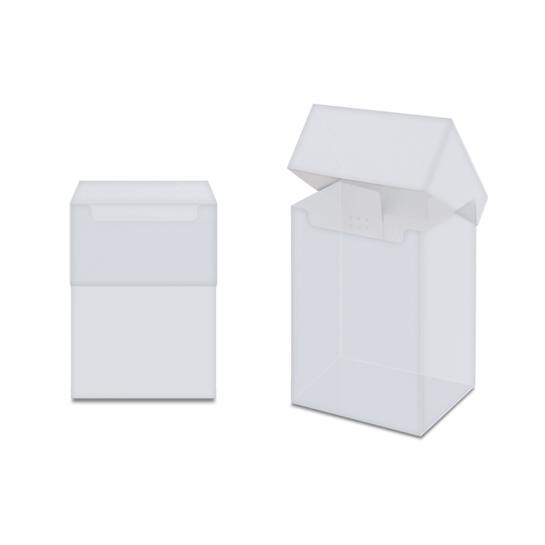 Ultra-Pro Solid Clear Deckbox - Boîte transparente 80 cartes