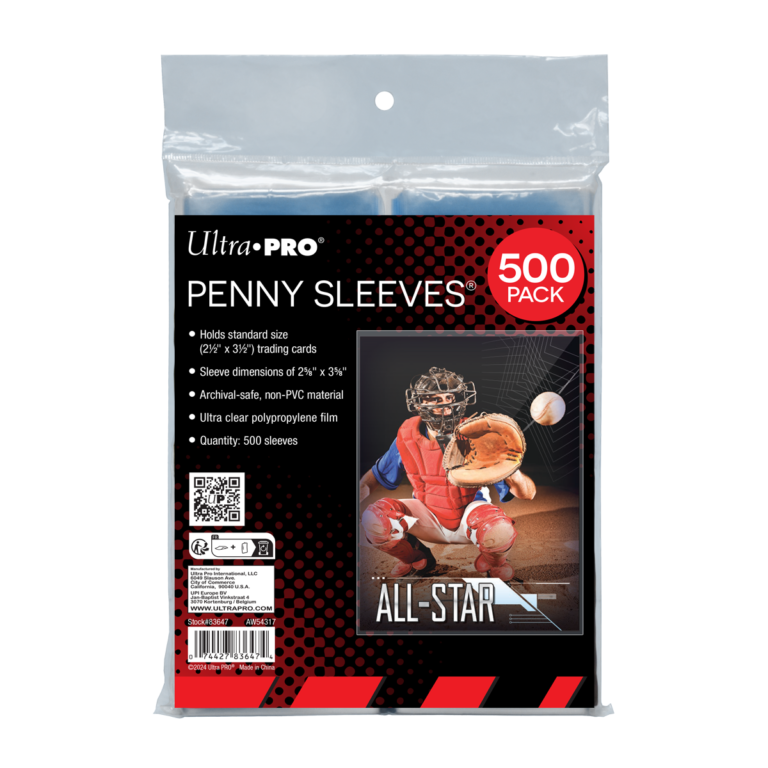 Ultra Pro - 500 pochettes souples transparentes Penny Sleeves - 2,5 x 3,5 pouces