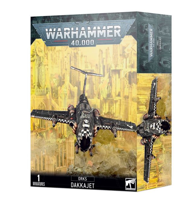 Warhammer 40 000 - Orks Dakkajet / Wazbom Blastajet - Kit avion
