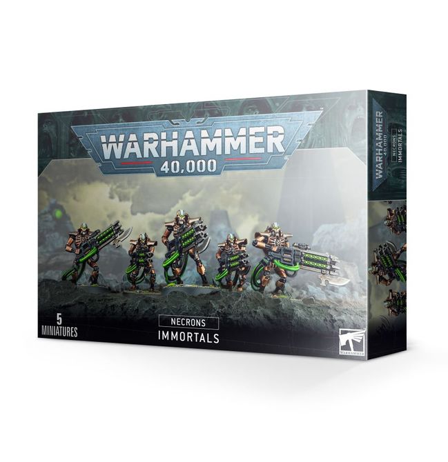Figurine Games Workshop Warhammer 40k - Necron Immortels
