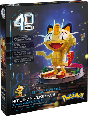 Puzzle 4D - Miaouss - Pokemon