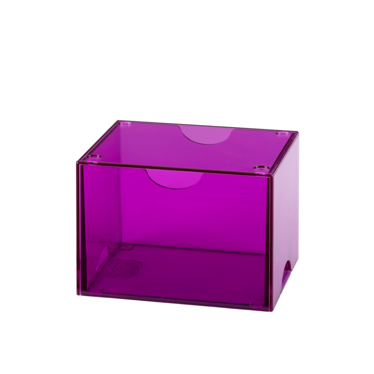 Dragon Shield Strongbox (Pourpre) - Clear Purple - Violet - 100+