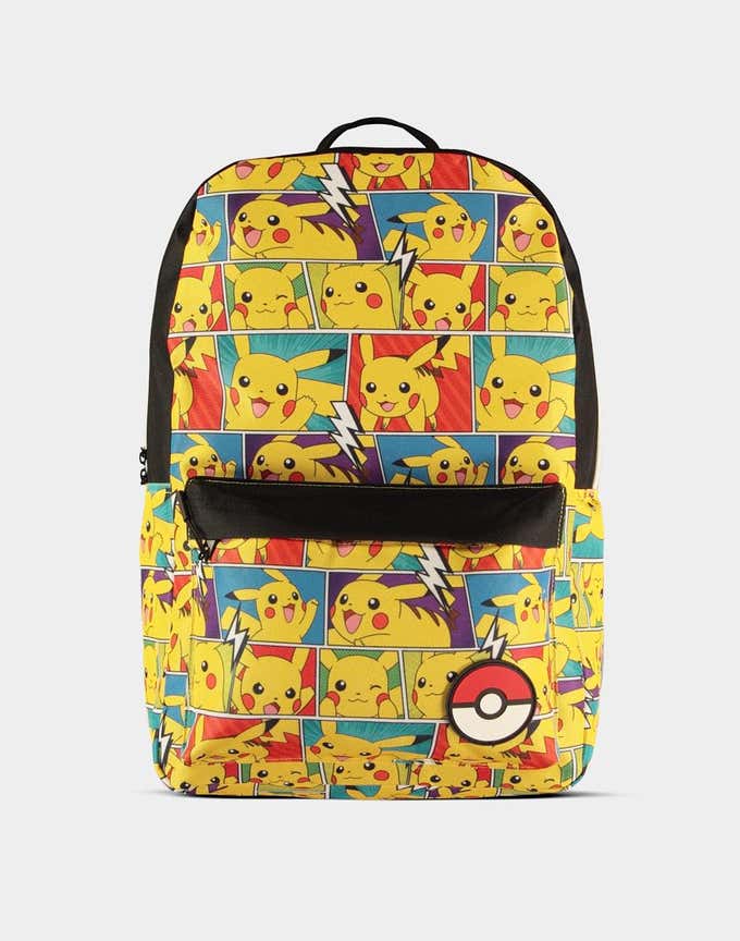 Pokémon - Sac à dos Pikachu Comic Book AOP - Difuzed
