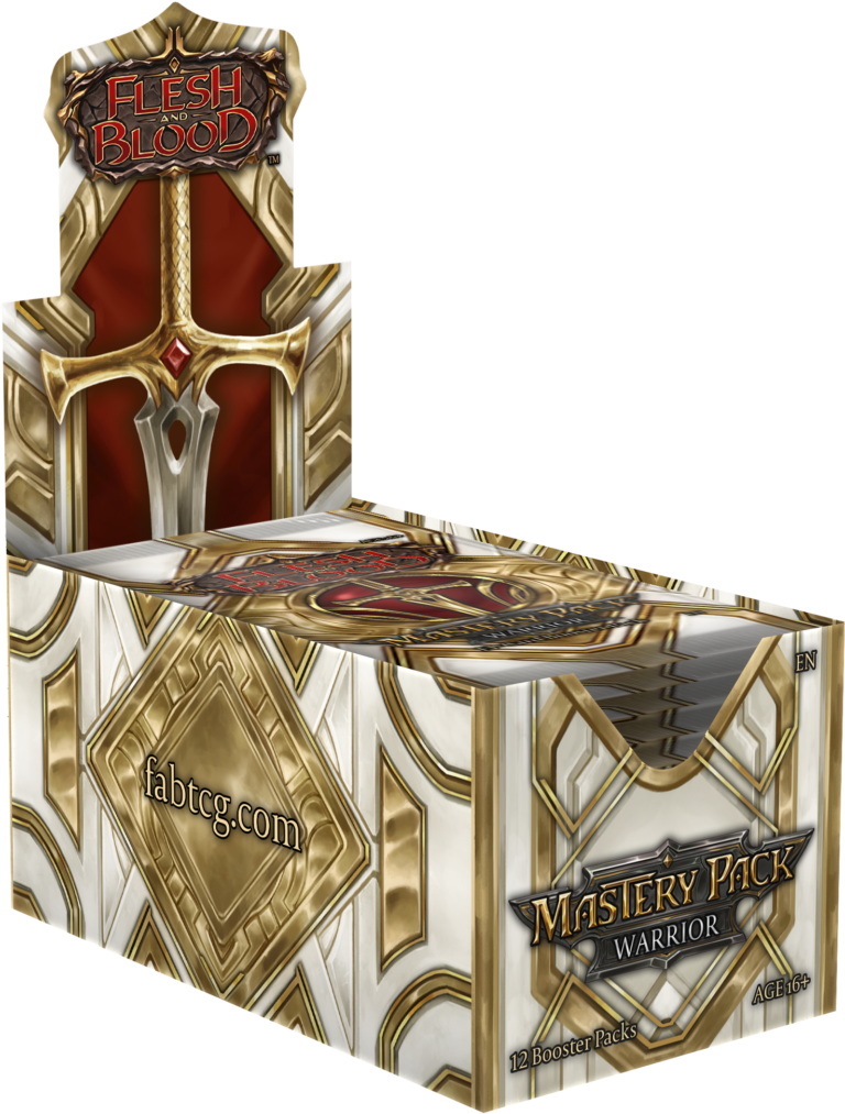 Boite de boosters de Mastery Pack: Warrior – Flesh and Blood EN – Display 12 boosters