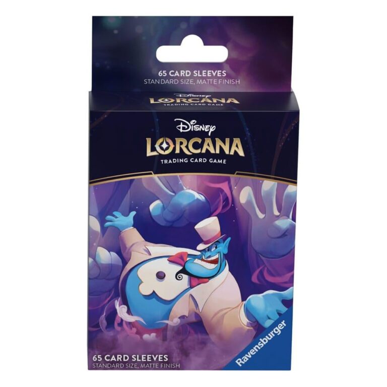 Lorcana S4 - Le Retour d’Ursula: Protèges Cartes Génie - Ami encourageant - 65 pochettes