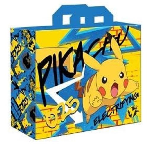 Pokémon - Sac cabas Pikachu jaune et bleu - Konix