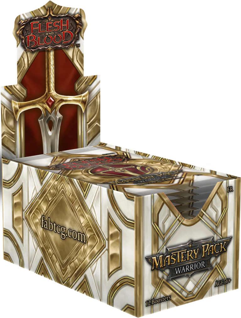 Boite de boosters de Mastery Pack: Warrior – Flesh and Blood FR – Display 12 boosters