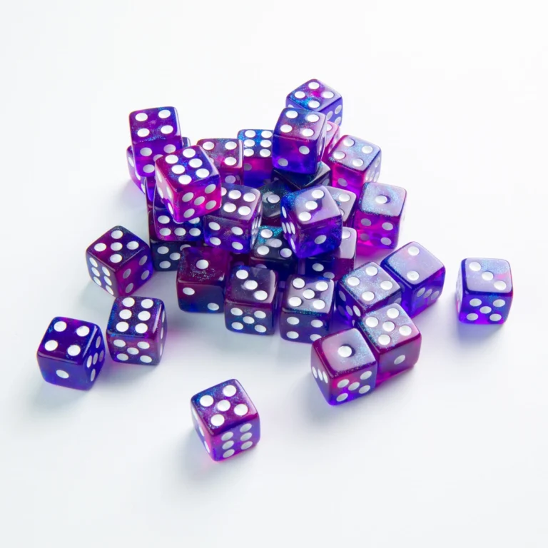 Gamegenic - Set de 36 dés D6 Galaxy Series Nebula - 12 mm