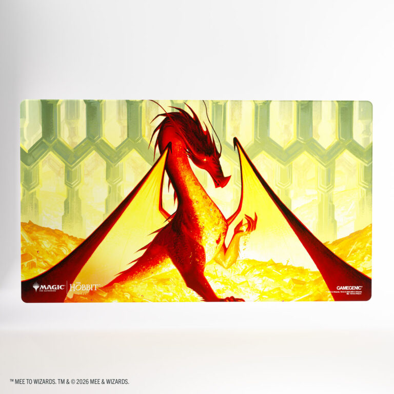 Le Hobbit: "Smaug, the Golden" Shiny Playmat – Magic MTG Gamegenic