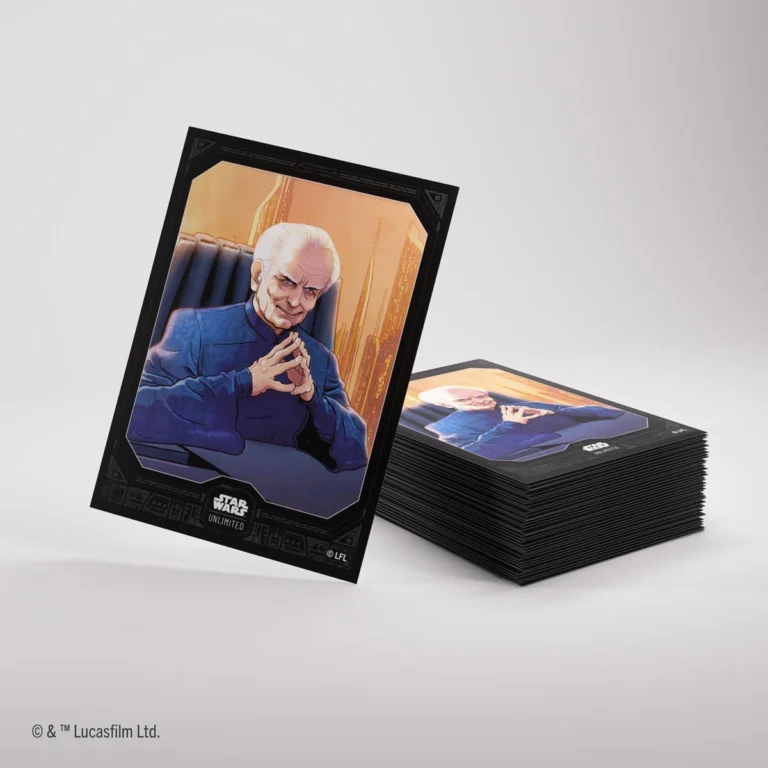 Star Wars Unlimited — Protèges Cartes 60 Gamegenic Chancellor Palpatine — Secrets du Pouvoir