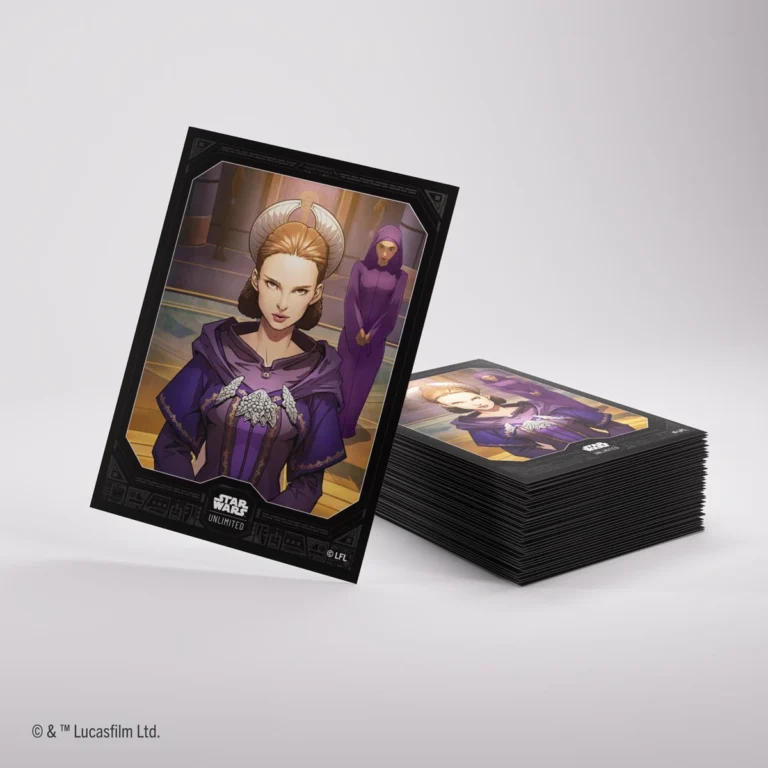 Star Wars Unlimited — Protèges Cartes 60 Gamegenic Padmé Amidala — Secrets du Pouvoir
