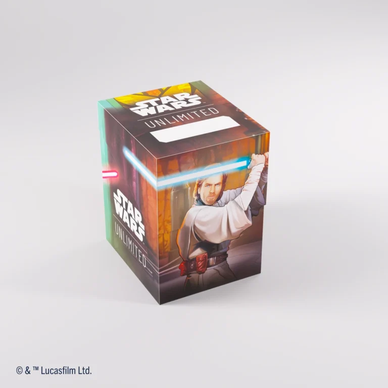 Star Wars Unlimited - Gamegenic Obi-Wan Kenobi / Darth Maul Soft Crate 60+