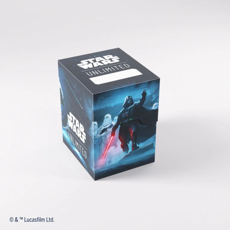 Star Wars Unlimited - Gamegenic Darth Vader Soft Crate 60+ - Boîte Dark Vador