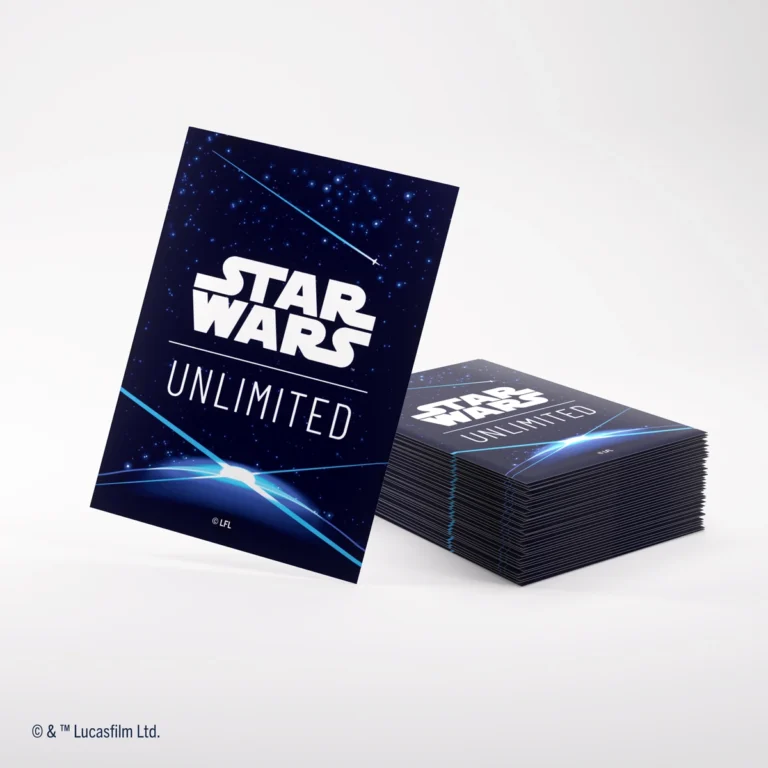 Star Wars Unlimited - Gamegenic Art Sleeves Space Blue - 60 + 1 pochettes