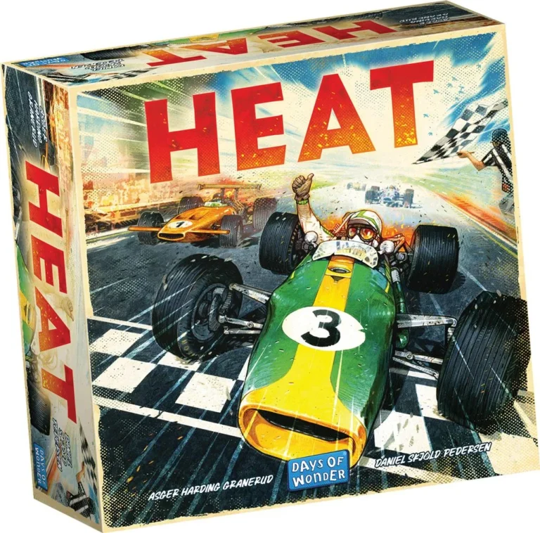 Asmodee Strategiespel Heat Days of Wonder