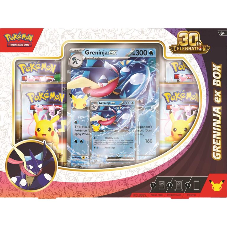 Pokemon TCG: EX Box- Greninja - 30th Celebration - EN