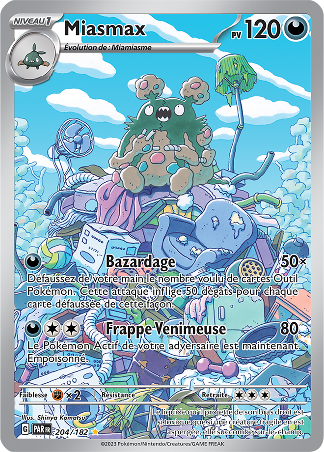 Pokémon - Miasmax (PAR 204) - Faille Paradoxe - 204/182 - FR