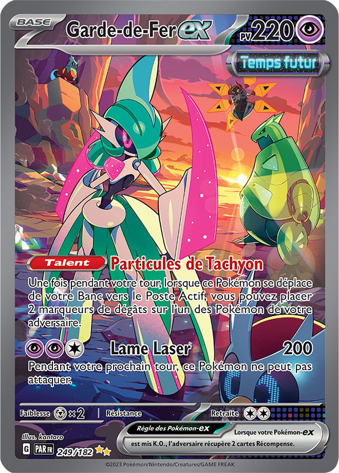 Pokémon - Garde-de-Fer ex (PAR 249) - Faille Paradoxe - 249/182 - FR