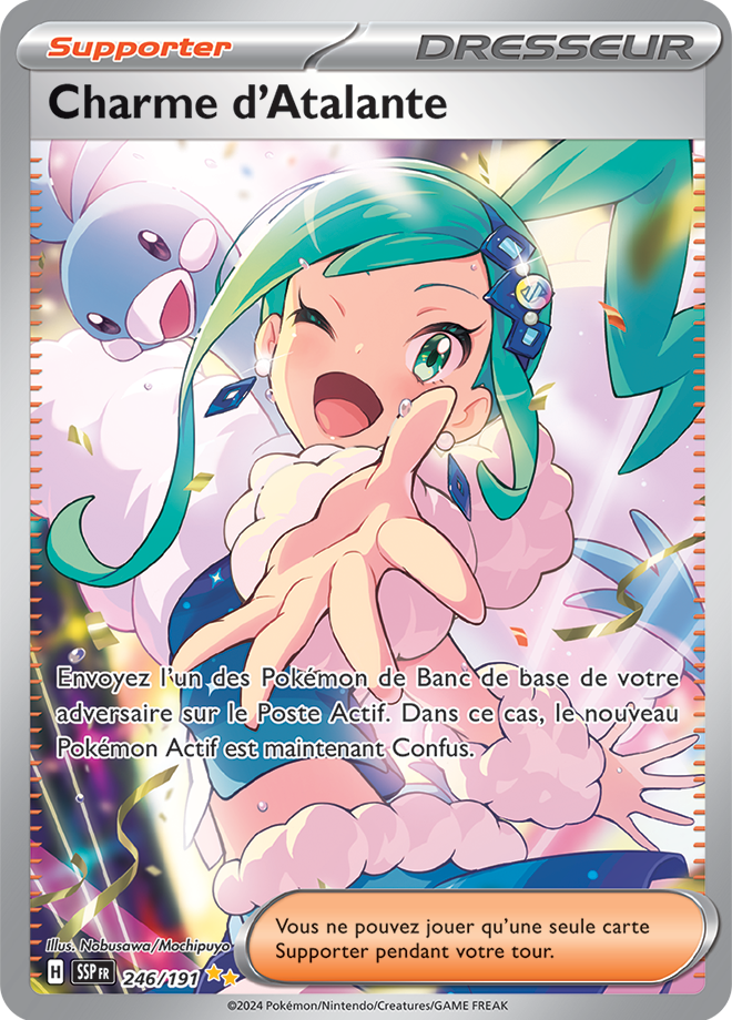 Pokémon - Charme d'Atalante (SSP 246) - Étincelles Déferlantes - 246/191 - FR