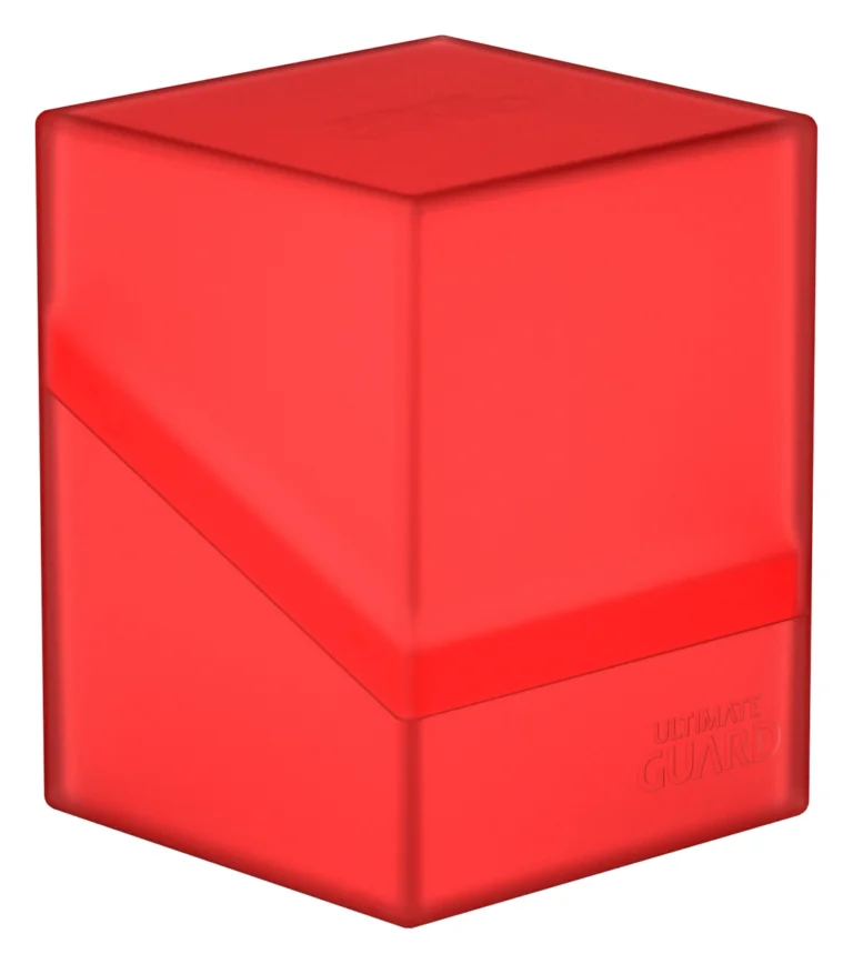 Ultimate Guard Boulder Deck Case 100+ (Ruby) - Rouge