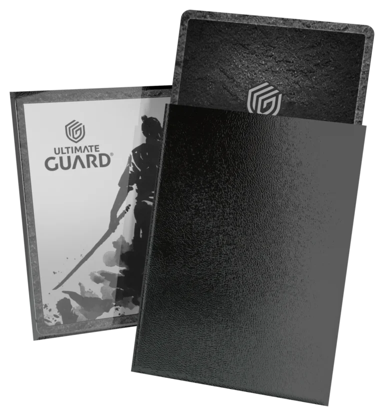 100 Protèges Cartes Ultimate Guard Cortex (Noir) - Standard Glossy