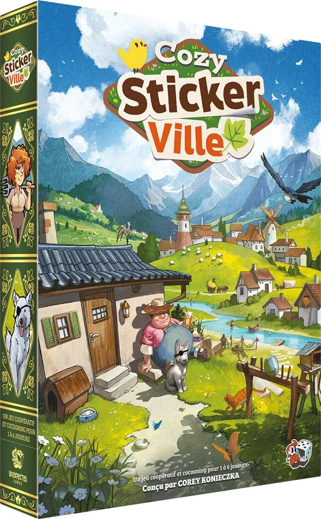 Cozy Sticker Ville
