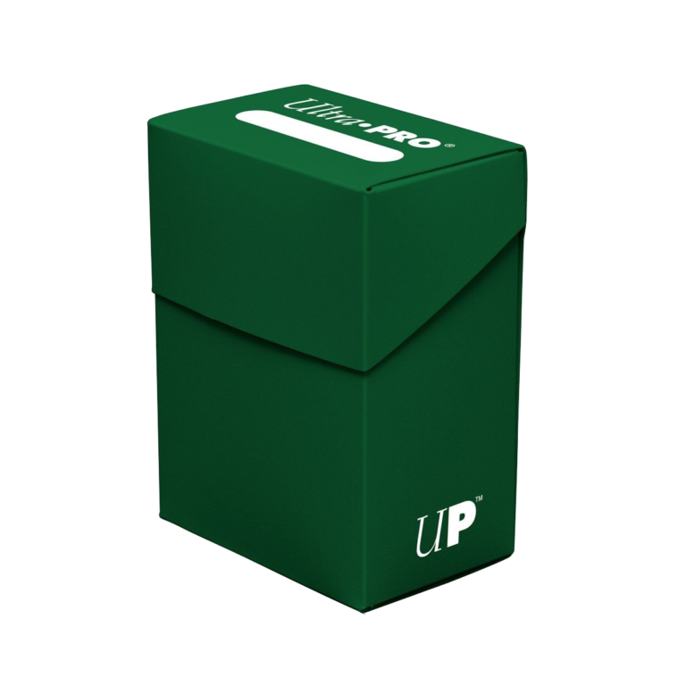 Ultra-Pro Solid Forest Green Deck Box (V.2) - Boîte de rangement vert forêt