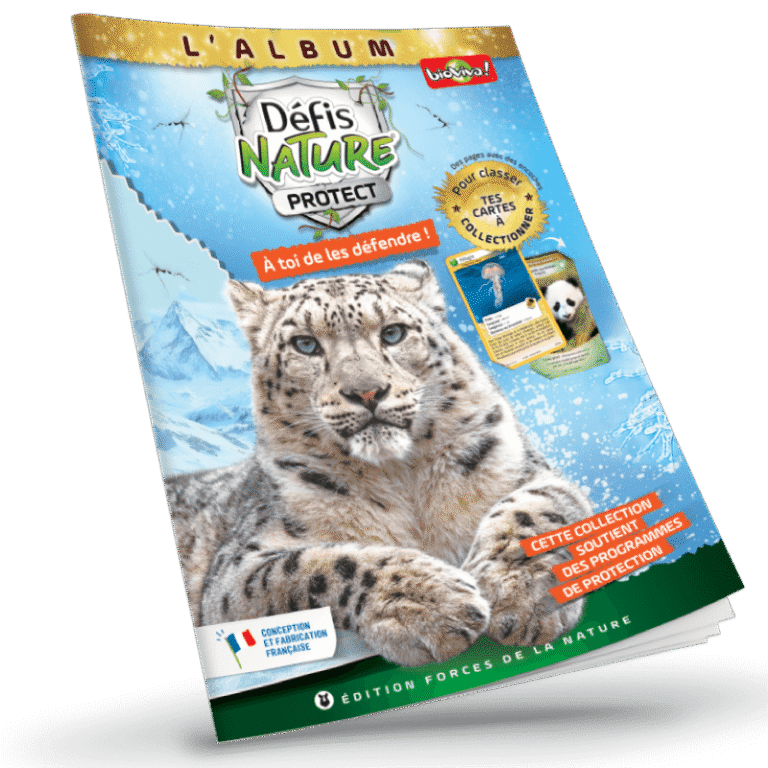 Défis Nature Protect - Album Panthère des Neiges - pour 116 cartes