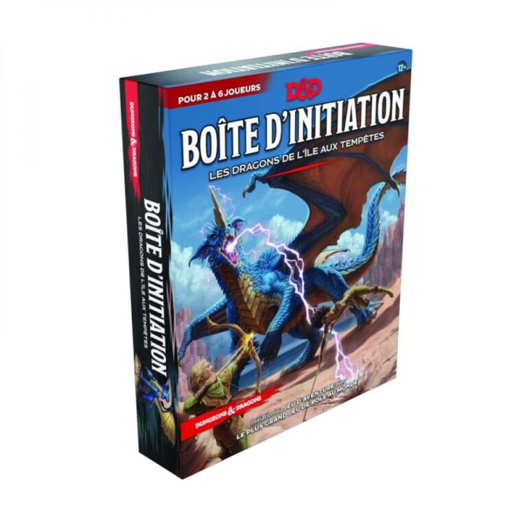 Donjons & Dragons - Boîte d’Initiation - Les Dragons de l’Île aux Tempêtes - FR