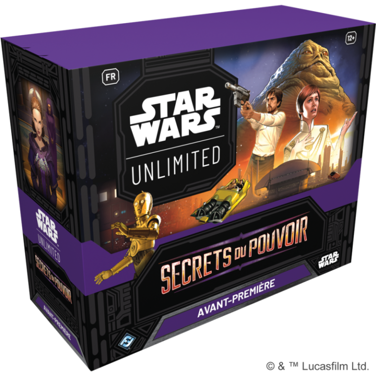 Star Wars Unlimited — Secrets du Pouvoir — Boîte d’Avant-Première FR