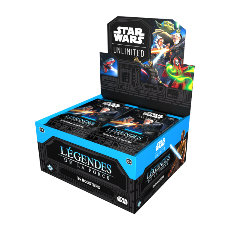 Star Wars Unlimited - Boite de boosters de Légendes de la Force - Display 24 boosters - FR