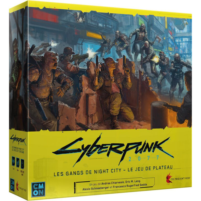 Cyberpunk 2077 - Les Gangs de Night City - Le Jeu de Plateau