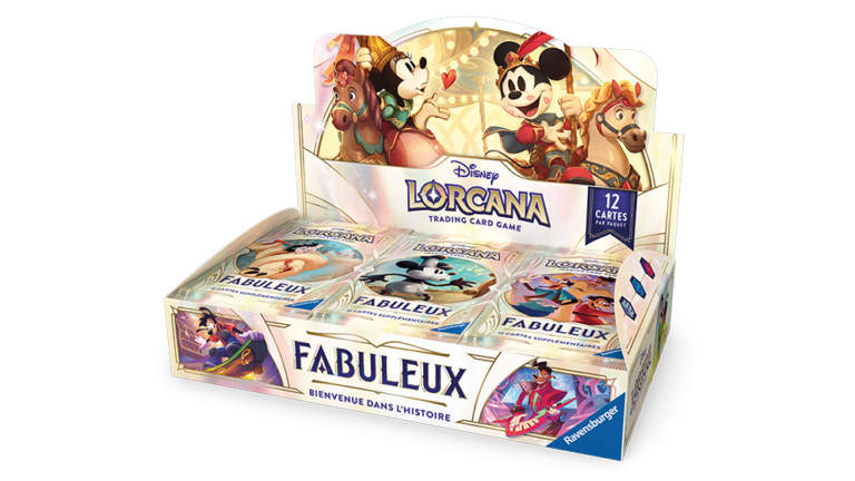 Lorcana S9 - Boite de boosters de Fabuleux - Display 24 boosters - FR