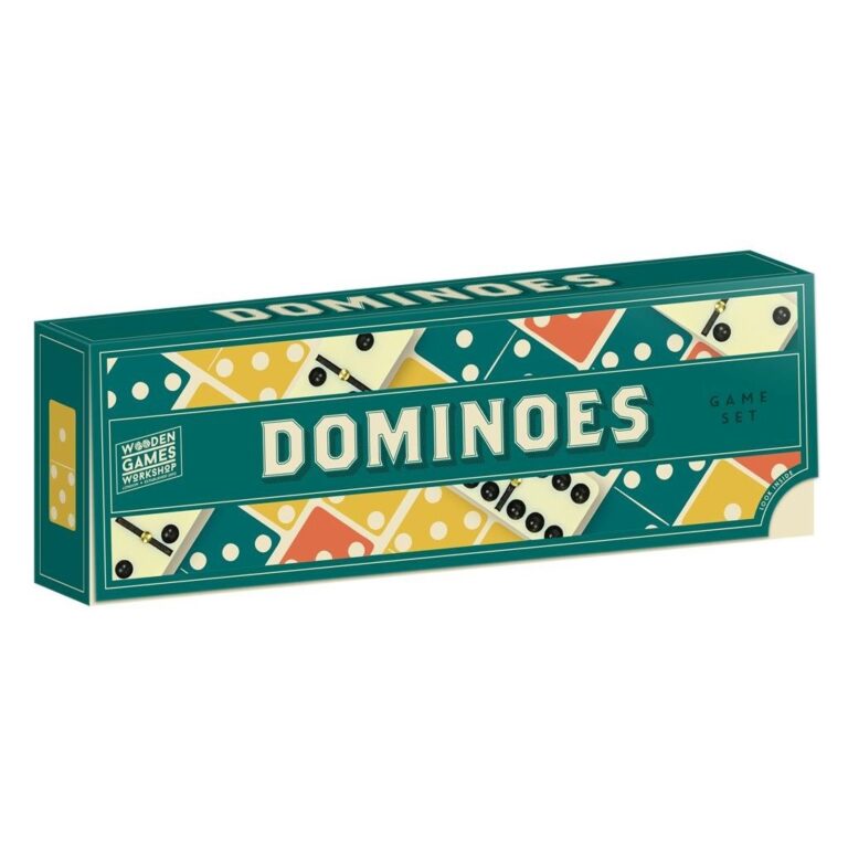 Domino Professor Puzzle Classic Wooden Board Game (Dominoes)