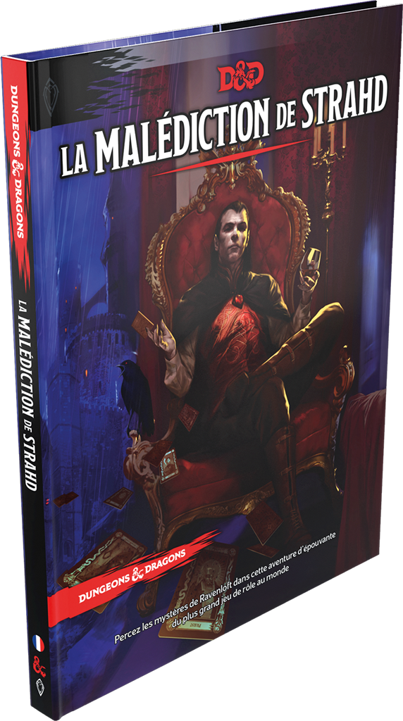 Donjons & Dragons - La Malédiction de Strahd - Livre JDR - FR