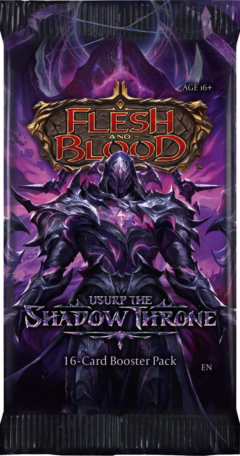 Booster de Usurp the Shadow Throne – Flesh and Blood EN